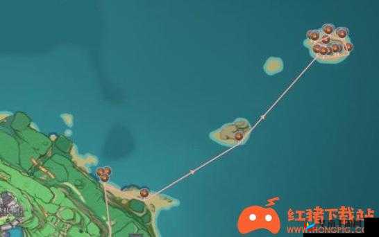 原神稻妻地图探秘：全面攻略螃蟹捕捞点