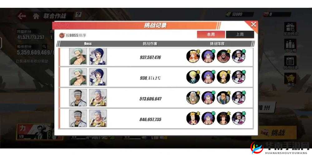 航海王热血航线力系组合搭配及联合作战 TOP3 精彩解析