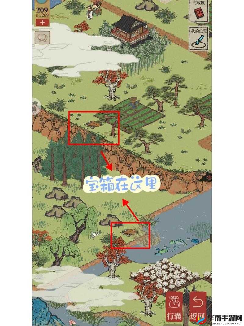 秦淮河畔秘宝探索:江南百景图隐藏宝箱获取攻略