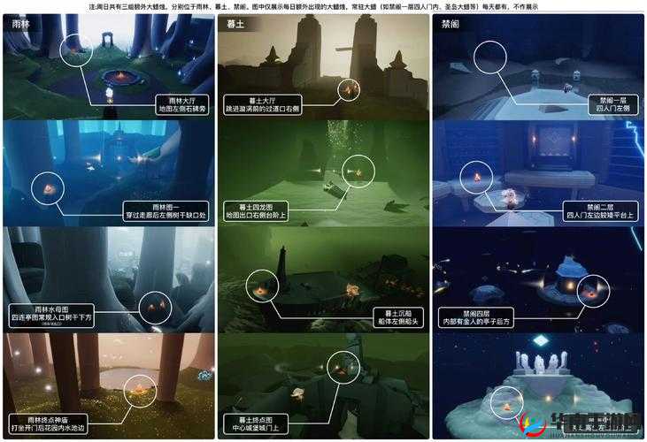 光遇梦想季绿色光芒位置全解：2 月 7 日收集位置大揭秘