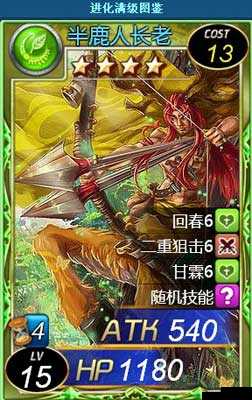 魔卡幻想里半鹿人长老的技能究竟怎么样 全面评测分析