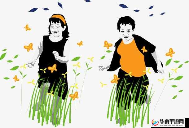 情侣插秧姿势参考绘画:浪漫田园风情展现