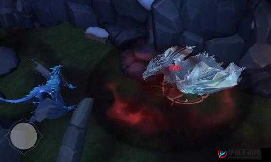 冰原守卫者：冰龙与暗黑龙，谁才是守护者的终极选择？