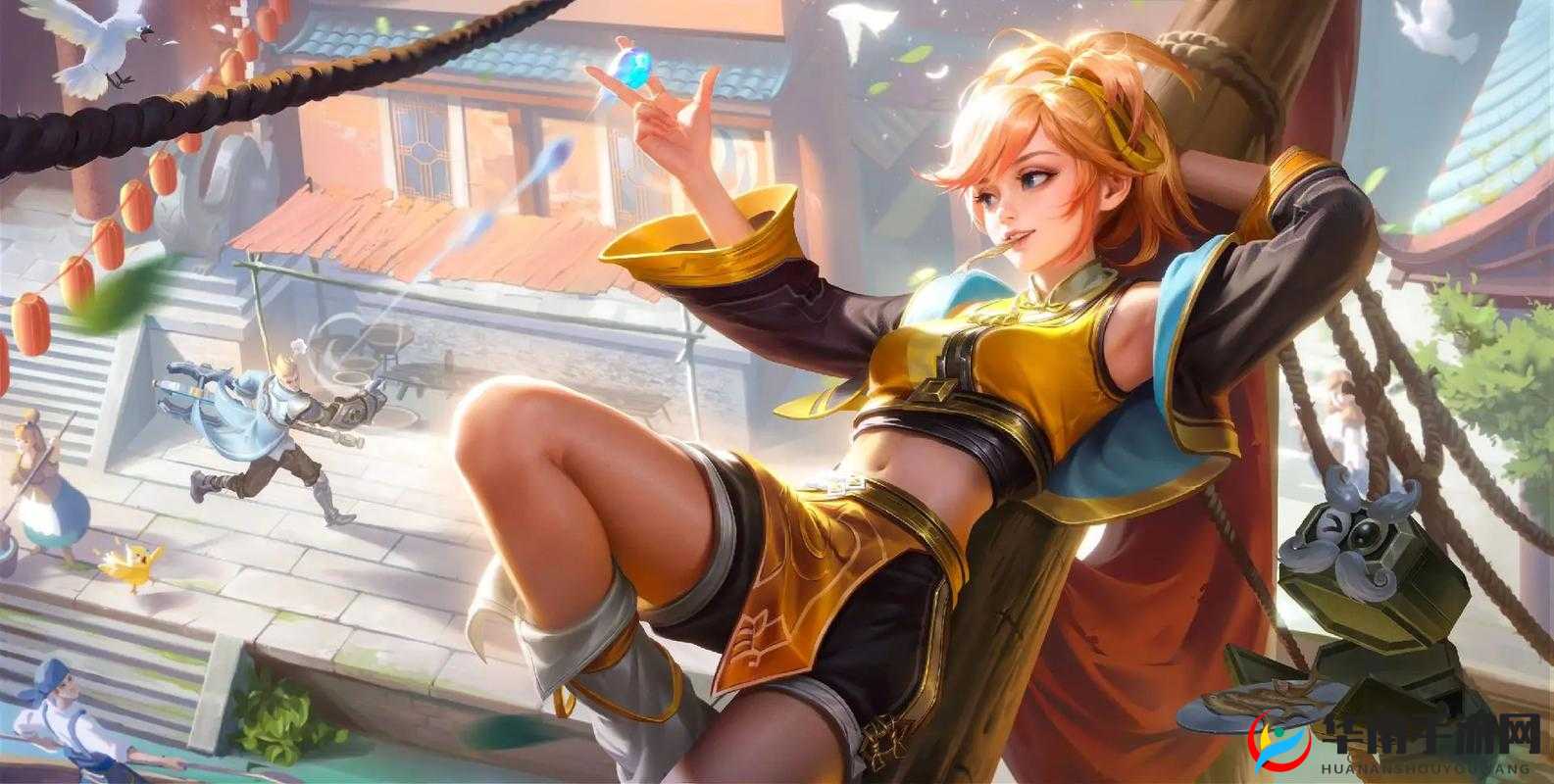 王者荣耀姬小满奖励自己:超可爱画面