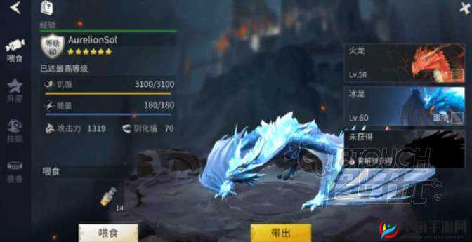 冰原守卫者:龙饥饿度归零的紧急应对策略