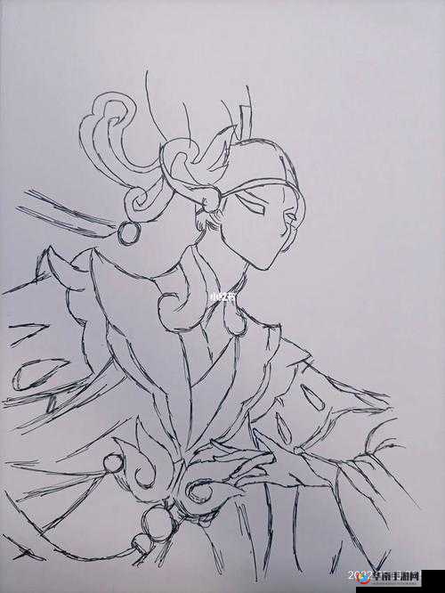 上官婉儿持笔稿展风采