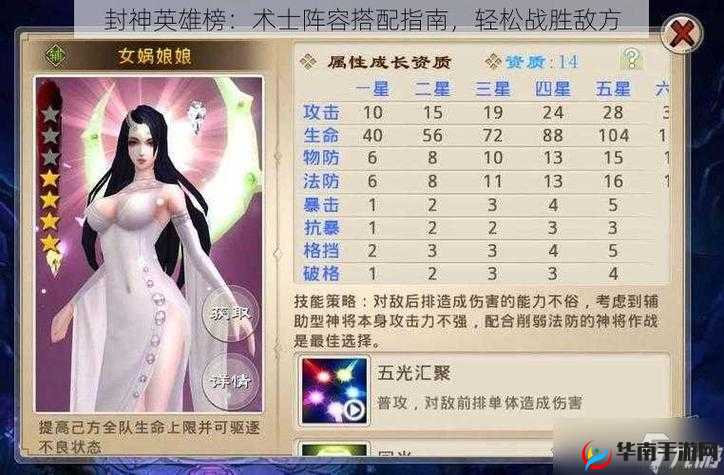 封神归来：全面解析英雄职业分类与特色