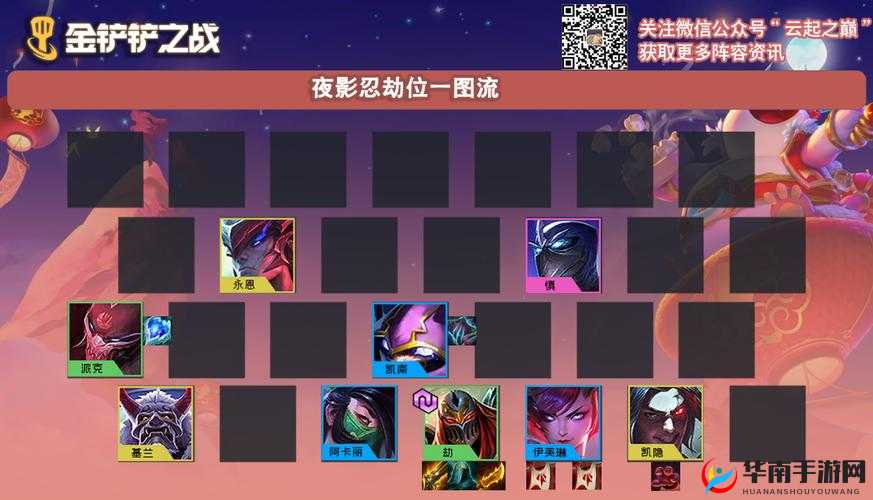 夜影劫攻略：金铲铲之战中的刺客之王上手全指南