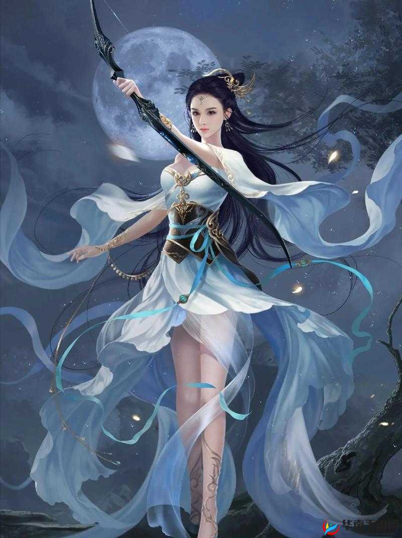 亭亭玉立国色天香四月天:佳人如画