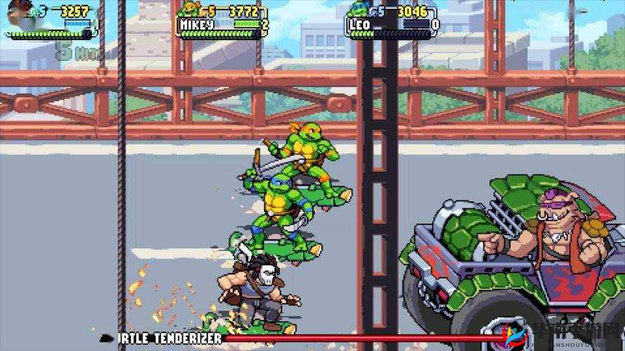 忍者神龟施莱德的复仇移动大风车使用方法