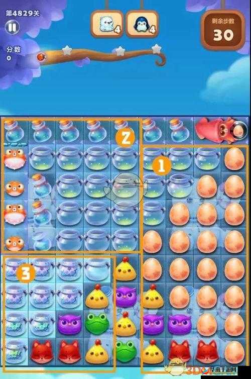 开心消消乐4969关攻略秘籍：掌握技巧，轻松通关