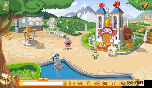 摩尔庄园爱心教堂：拉姆成长的神圣殿堂