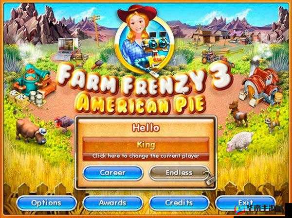 疯狂农场 3 美国派中文版：趣味经营之旅