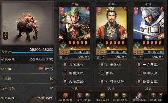 国志战略版S4蜀象骑玩法攻略