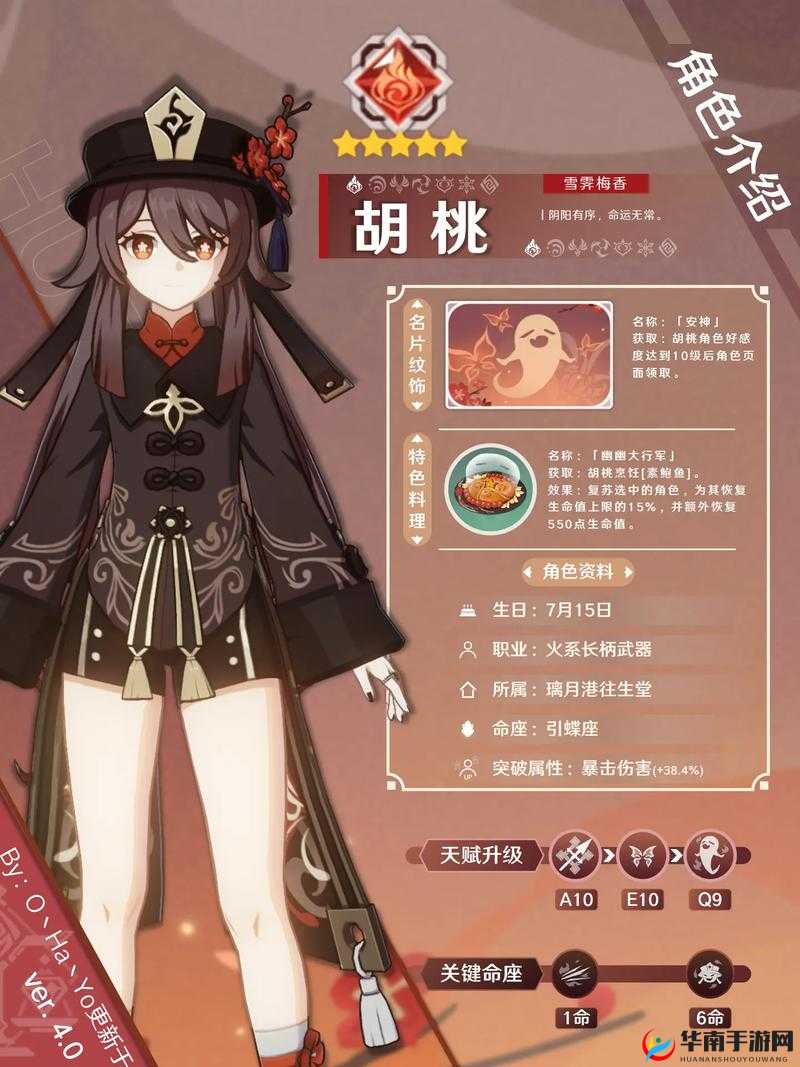 原神胡桃：烈焰定位的核心角色及适应多元阵容的实战指南