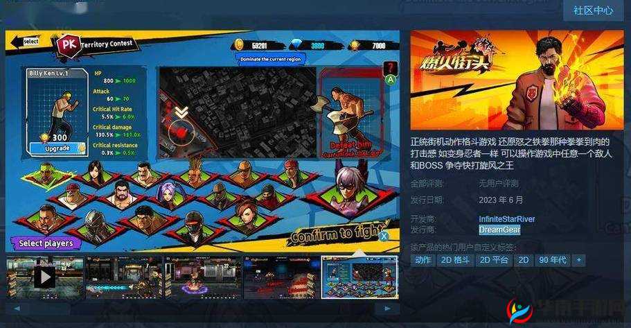 爆火街头格斗游戏安装指南与配置要求详解