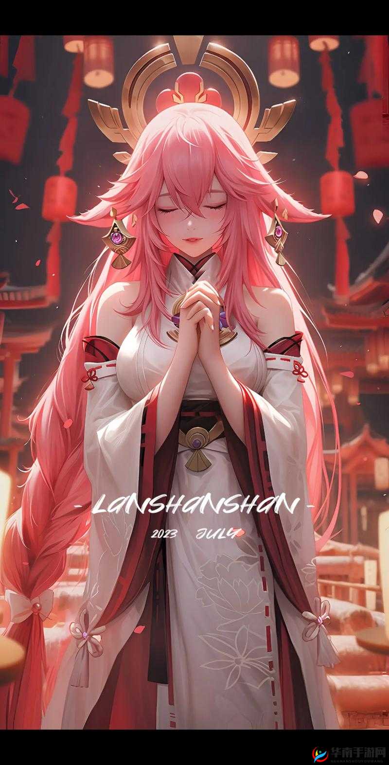 八重神子让旅行者吃大馒头啦