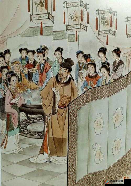 贾政令宝钗扶着树干：背后的深意