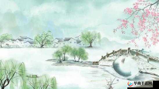 桃花深处水潺潺：诗意的春日画卷