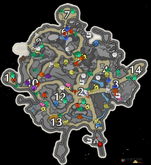 《《怪物猎人崛起》曙光DLC城塞高地手记全攻略：详细收集方法与位置解析》