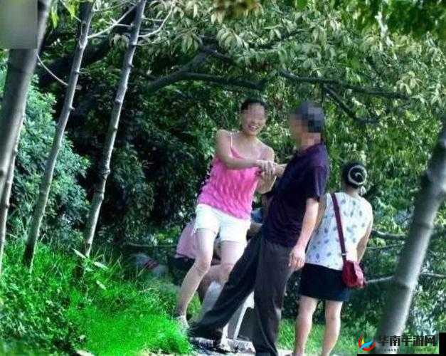 武汉公园老人非法交易图相关情况