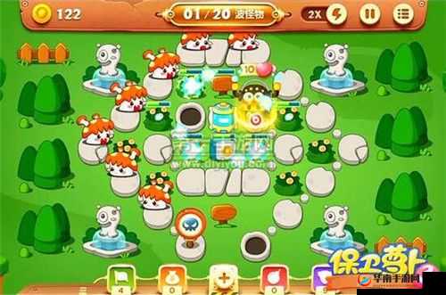 保卫萝卜 3 公园主题第 27 关超详细图文通关秘籍分享