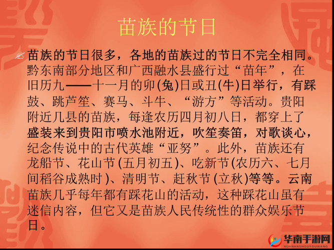 苗族 B 有啥区别：苗族文化的多元性与特点