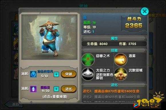 太极熊猫：武神觉醒之旅，深入解析技能使用攻略秘籍