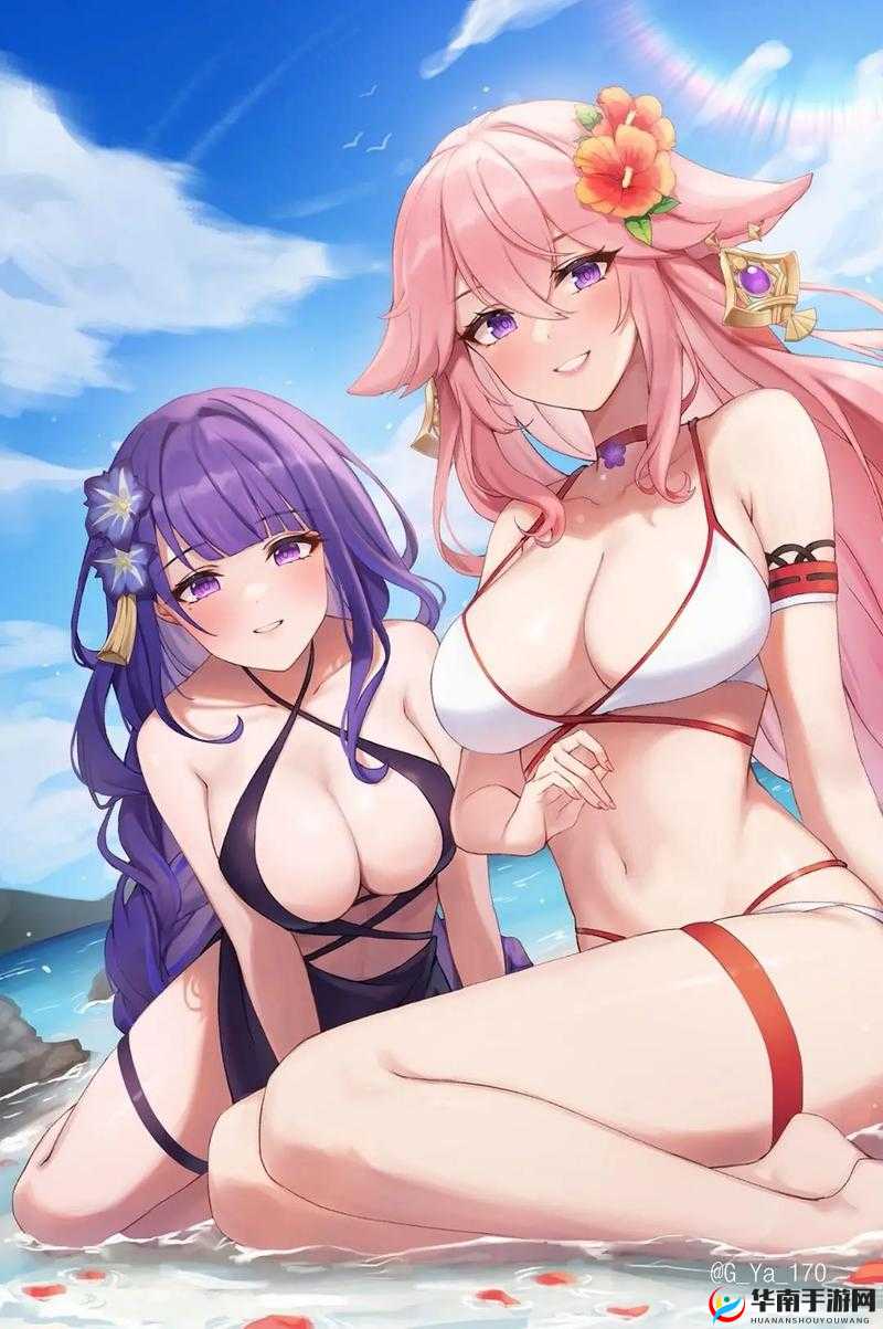 八重神子与旅行者的精彩互动：难忘瞬间