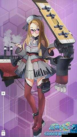 大破战舰少女兰利的新版立绘修改与大破图震撼登场