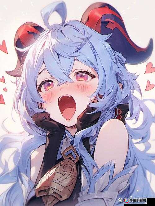 甘雨流口水翻白眼咬铁球：萌系反差瞬间