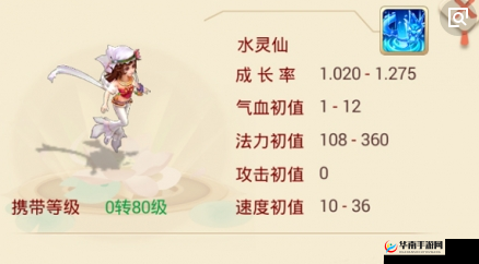 平民必备：大话西游手游水灵仙作用大揭秘