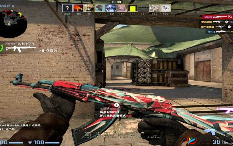 暴躁姐姐CSGO：勇战枪林弹雨的精彩瞬间