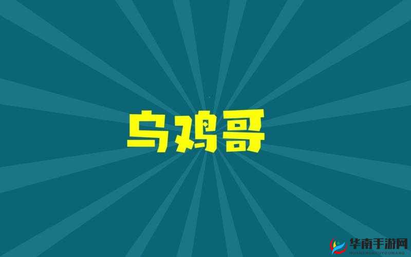 乌鸡哥的流行语解读:网络梗的背后含义与起源揭秘