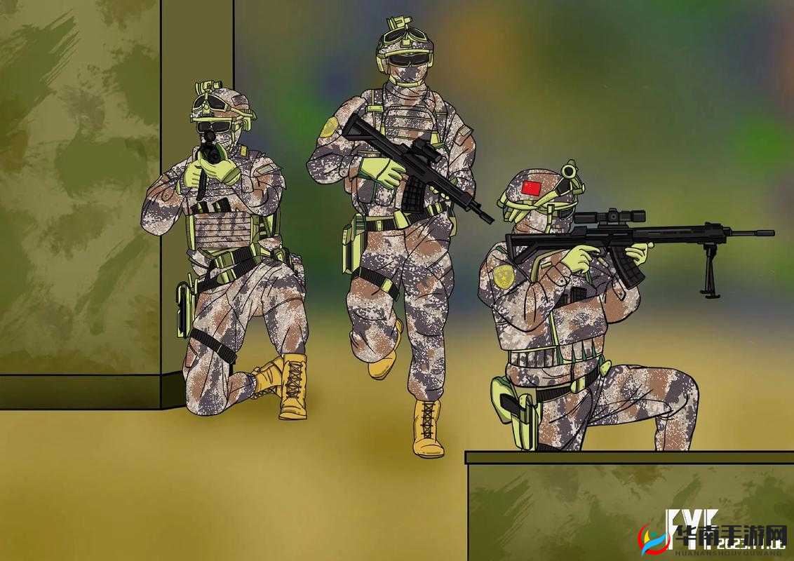 被特种兵们的合不拢腿漫画：特种兵的魅力