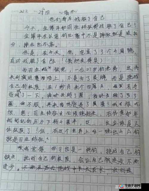 晶晶极限训练日记 19：超越自我的征程