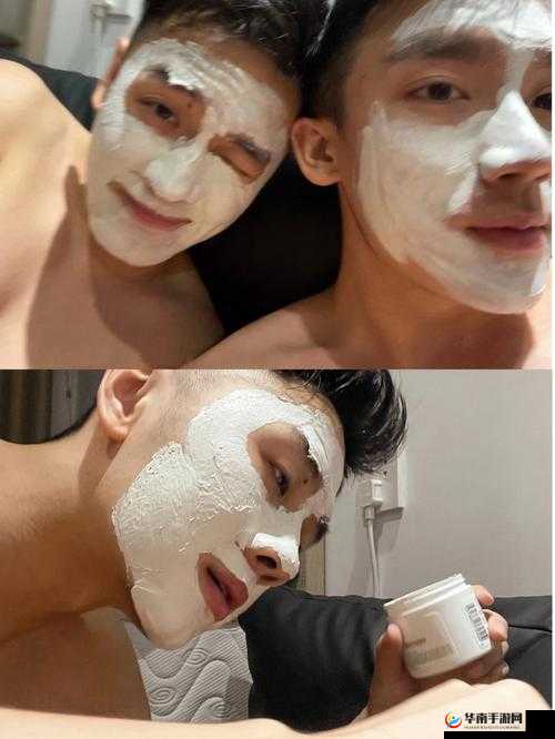 一面亲上边一面膜下边,情感与美的交融