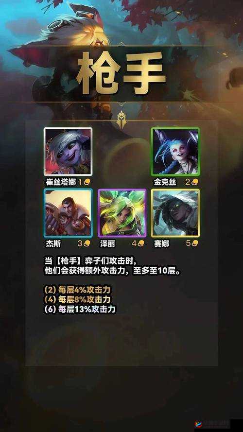 云顶之弈中都有哪些厉害的枪手英雄呢快来了解一下