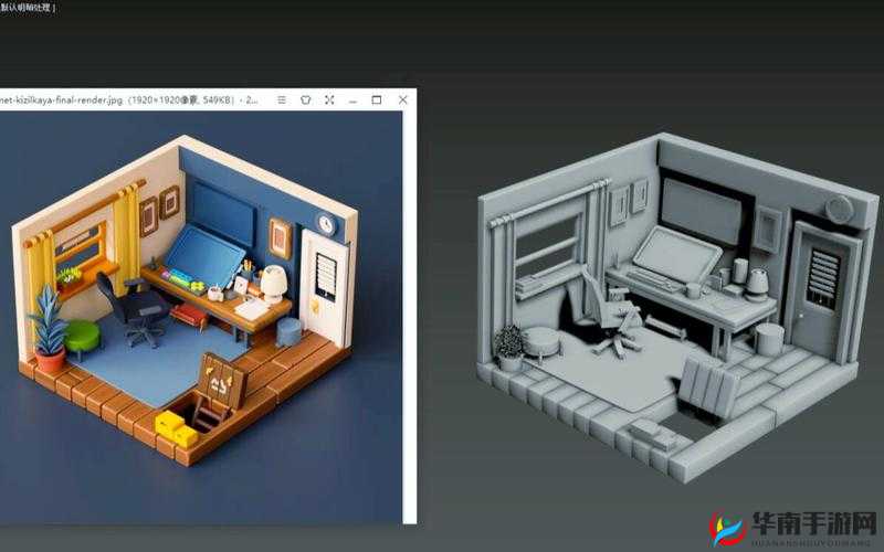 无人区 3DMAX 场景打造新视角