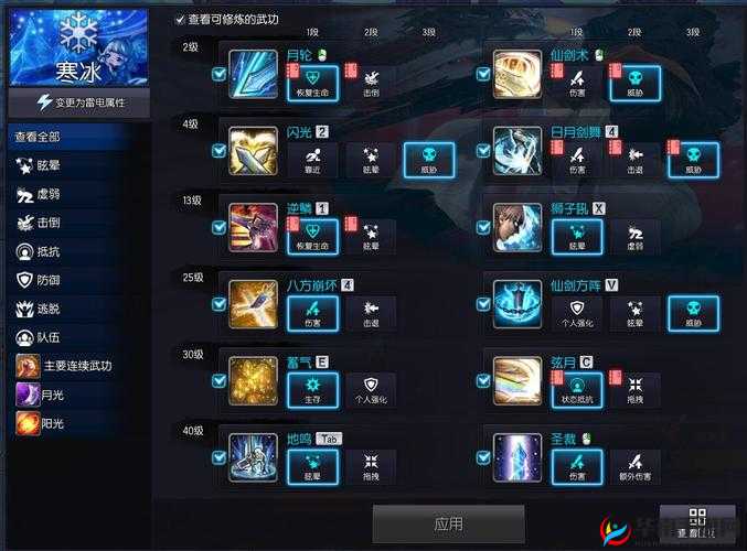 剑灵冰系斗士副本全面攻略：技能加点方法与策略解析