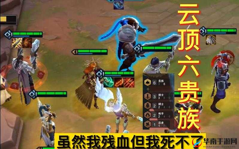 云顶之弈：贵族英雄的荣耀之路