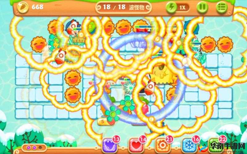 保卫萝卜 2 遇见阿秋攻略之 10 关通关秘籍大揭秘