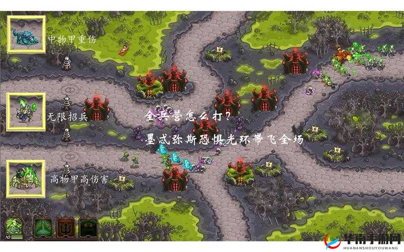 王国保卫战 4 沼泽地里的一夜战役通关技巧与打法全攻略