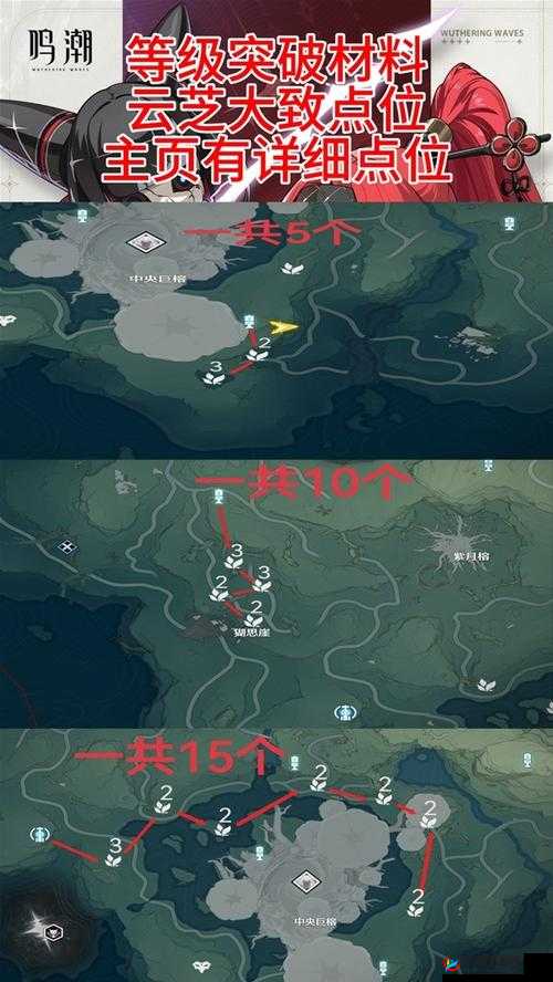 关于鸣潮手游地涌莲采集路线图全面解析与分享的详细指南