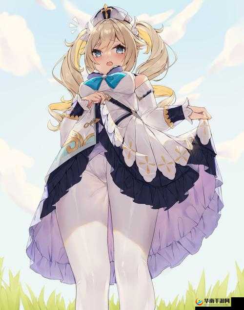 原神芭芭拉地下狂流乳液开襟：潮湿的冒险之旅