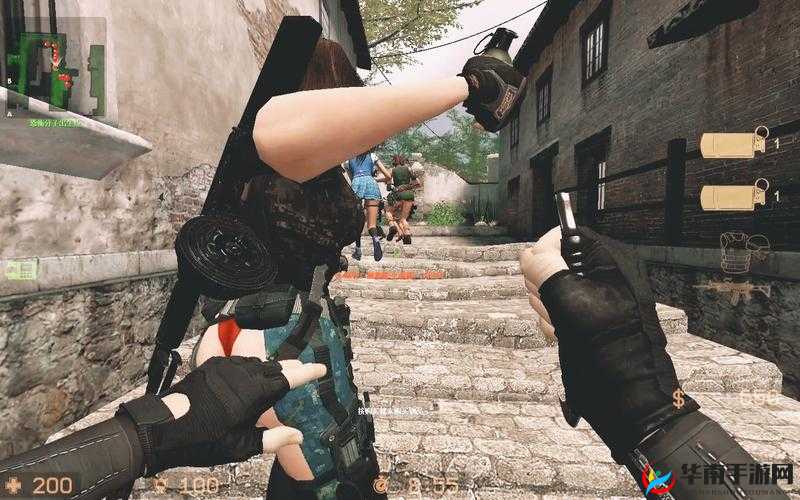 玩 CSGO 妹子的热血竞技之旅