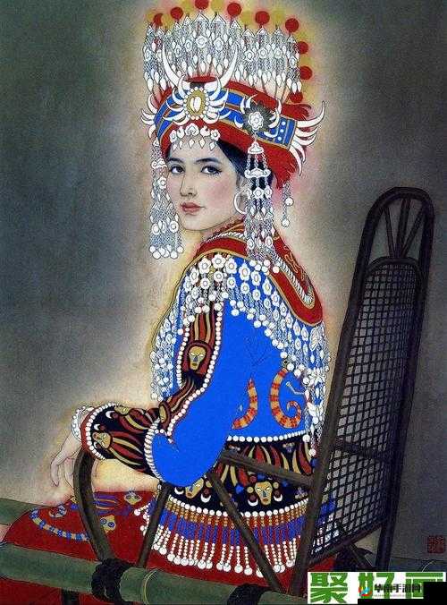 人口工彩画大全:多彩工笔画展现人口风貌