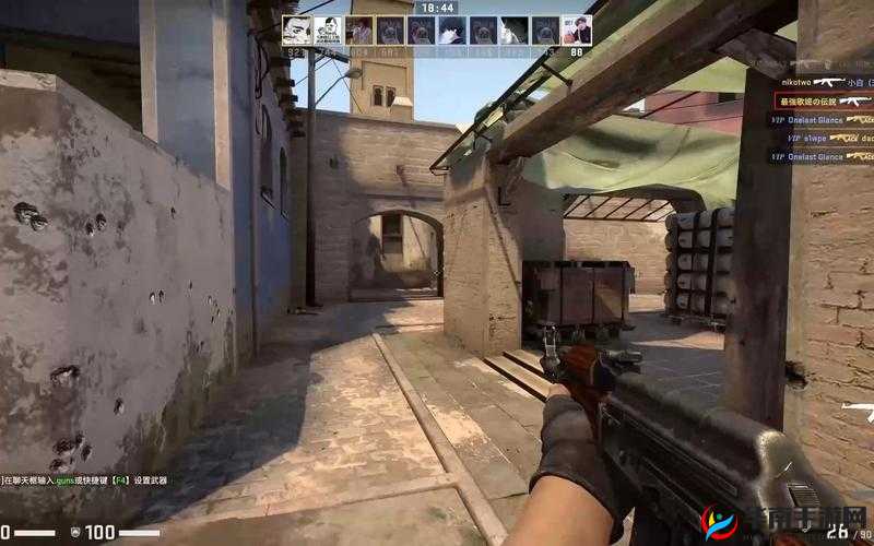暴躁 CSGO 女性玩家技巧：超猛枪法展风采