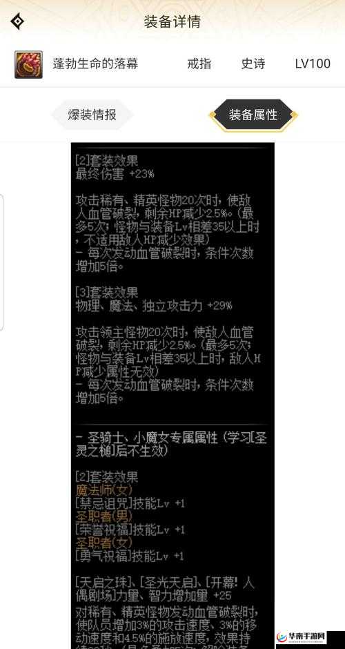 DNF100级版本削血套完美搭配攻略：解锁高效削血套装组合方案