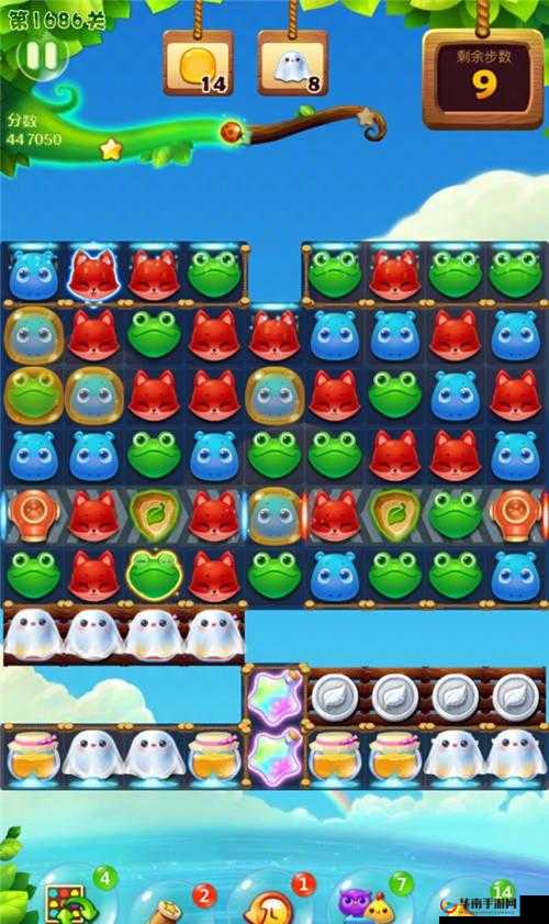 开心消消乐1132关高分攻略揭秘巧妙组合特效动物快速过关技巧